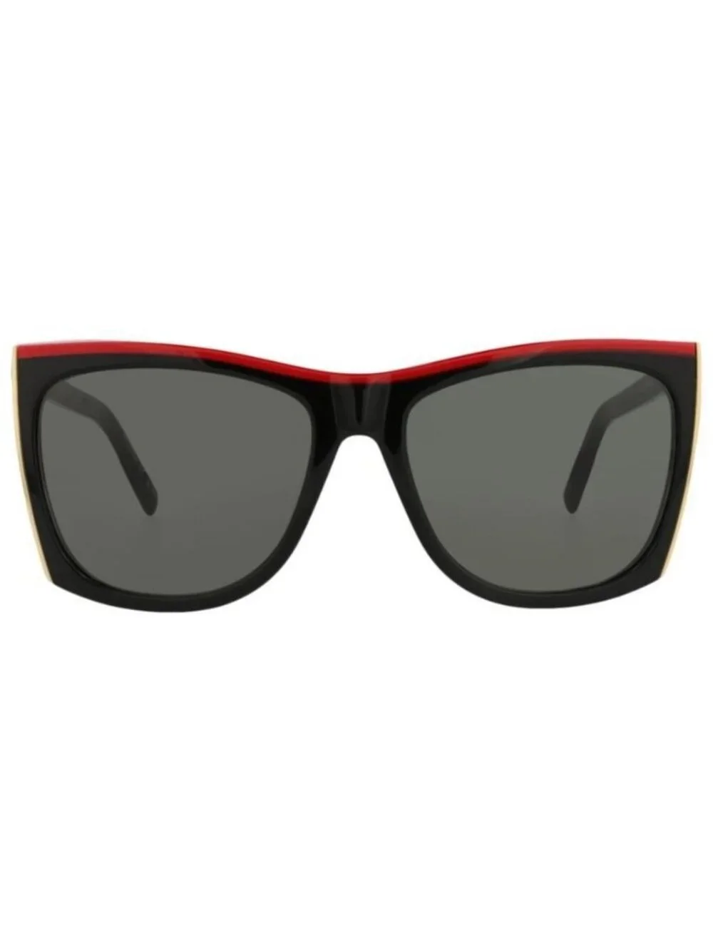 New Saint Laurent Womens Square/Rectangle Black Black Grey Fashion Designer Sung